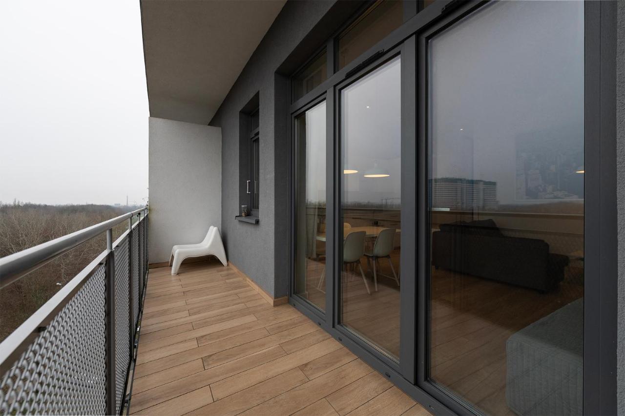 דירות Penthouse With A View Of Lodz & Free Parking מראה חיצוני תמונה